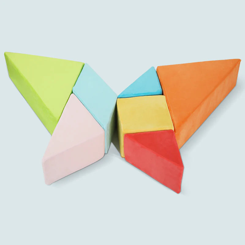 Tangram Puzzle Play Couch